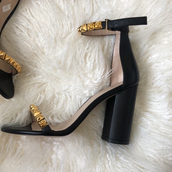 Stuart Weitzman Rosemarie leather sandals - Picture 6 of 13